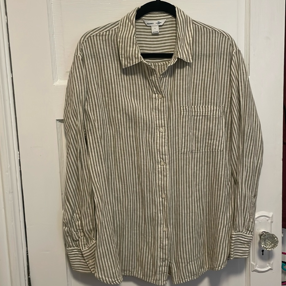 Old Navy Boyfriend Shirt